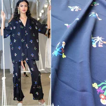 Новые маленькие цветочные передовые цифровые печатные весенние и летние женские модные тканевые Заводские продажи