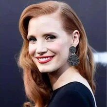 

Luxury Earrings for Women 2018 New Fashion full Rhinestone Round Drop Earrings Female Statement Earrings Long Earrings Wholesale