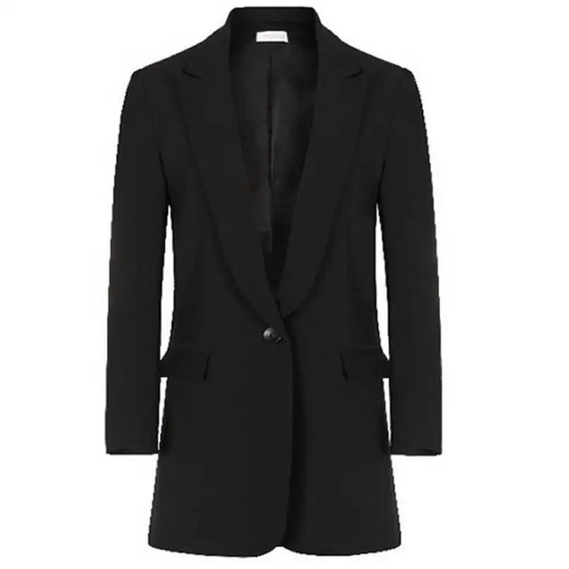 long black blazer jacket womens