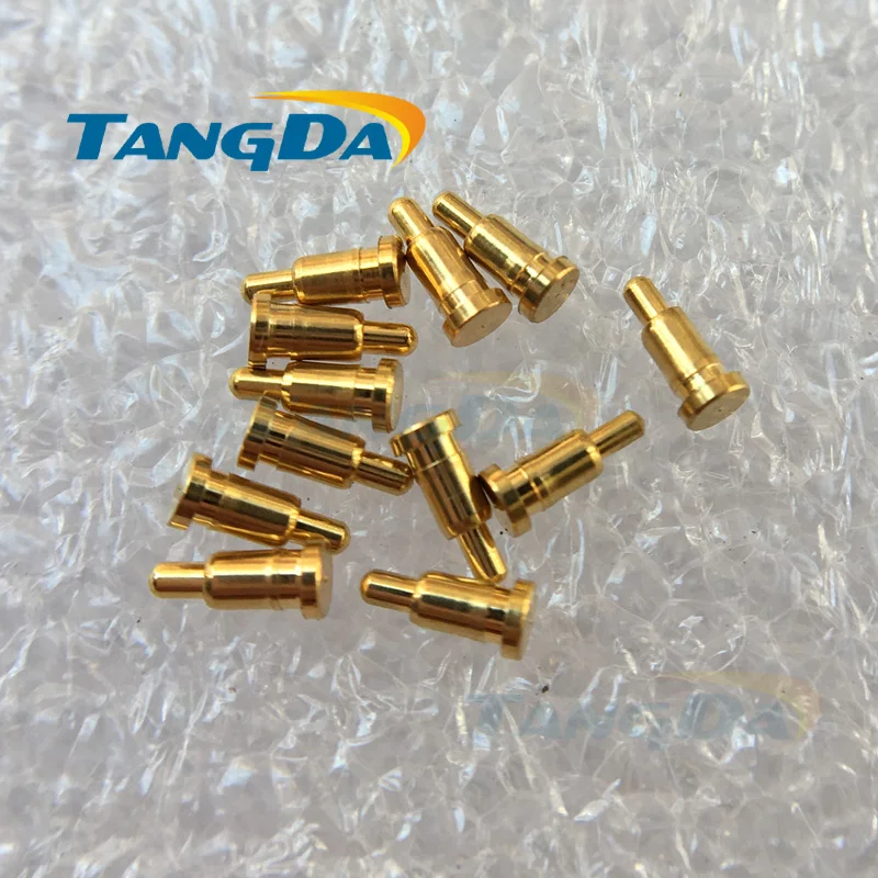 Tangda 1000 шт. 2*4 5 мм D пружинный зонд PCB тестовый штырь Высокоточный направляющий