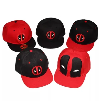

2020 Fashion Comic Deadpool Hat Snapback Bone Aba Reta Costumes Cotton Baseball For Men Women Sports Hip Hop Cap
