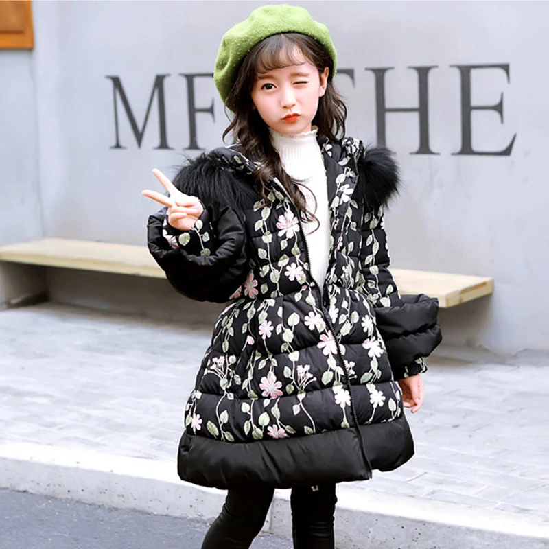 children winter jacket kids parka girl winter coat 2018 fashion warm fur collar hooded long coats teenage girls jackets clothing children winter jacket kids parka girl winter coat 2018 fashion warm fur collar hooded long coats teenage girls jackets clothing