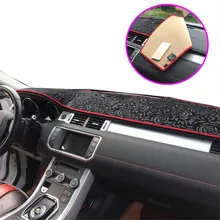 Left hand drive Car dashboard cover for Mitsubishi Auto dashboard Mat Non slip Pad for Mitsubishi Pajero 2007-2015