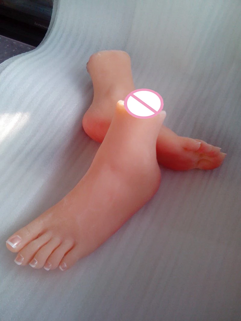 Newest font b sex b font font b doll b font Fake silicon women footfetish Feet