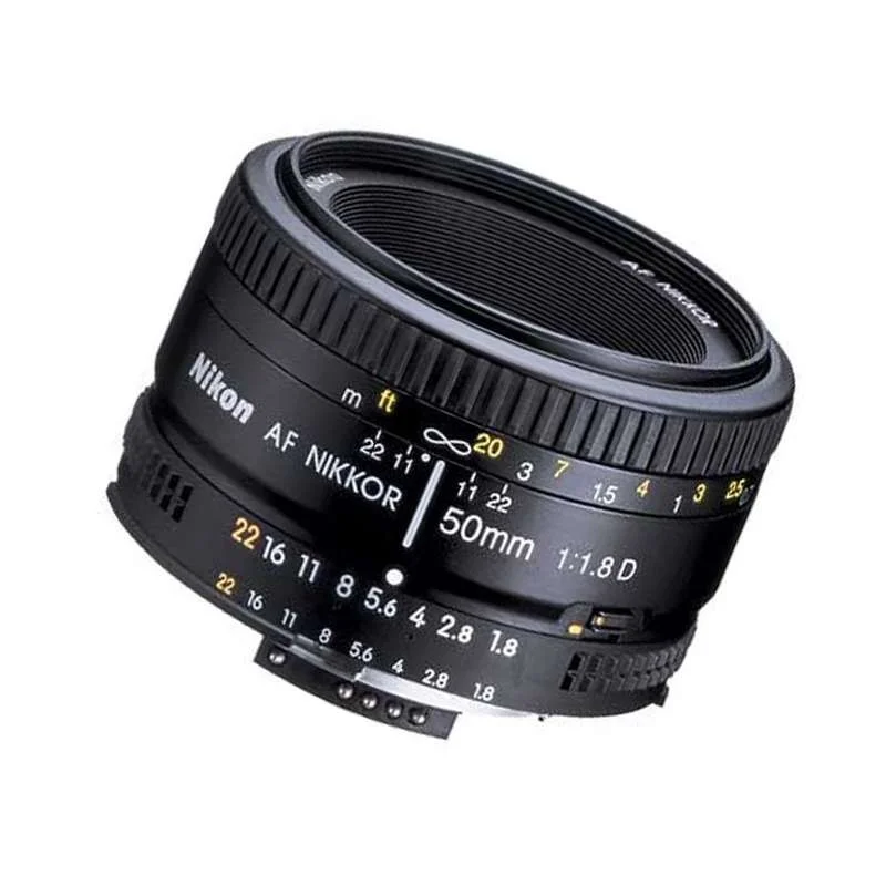 Объектив Nikon AF FX NIKKOR 50 мм f/1.8D для зеркальных фотоаппаратов UV + передние и задние