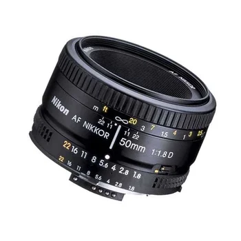 

USED Nikon AF FX NIKKOR 50mm f/1.8D Lens for Nikon DSLR Cameras UV+ front and rear covers