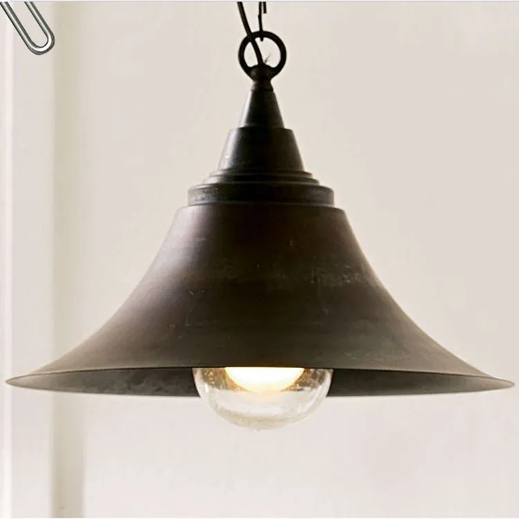 

vintage restaurant lights pendant lamp brief pendant light tieyi American style pendant light ZZP