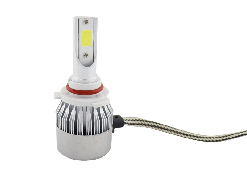 9005 LED Headlight Bulbs Kit C6 High Beam COB 6000K Fit for Ford Fiesta