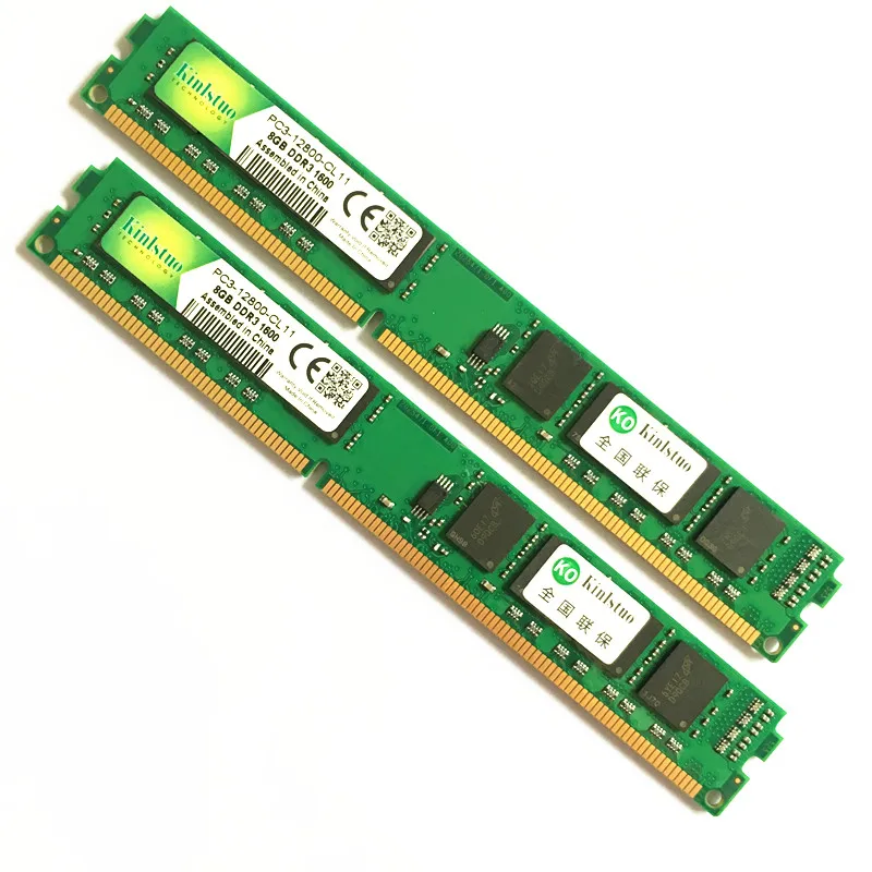 Kinlstuo DDR3 ОЗУ 8 Гб 1600 МГц DIMM 240PIN ddr3 1333 МГц 8 Гб памяти для рабочего стола