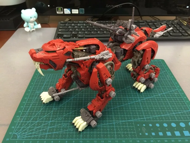 BT 1/72 ZOIDS Saber Tiger, собранная модель Gundam, аниме, фигурка, игрушки для сборки, подарок на день рождения, Рождество