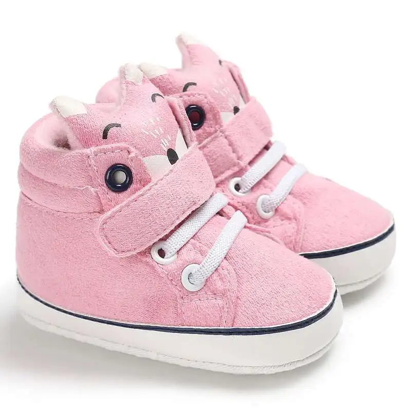 Милая обувь для новорожденных; теплые разноцветные Нескользящие ботинки для малышей; детская обувь с мягкой подошвой; обувь для первых шагов