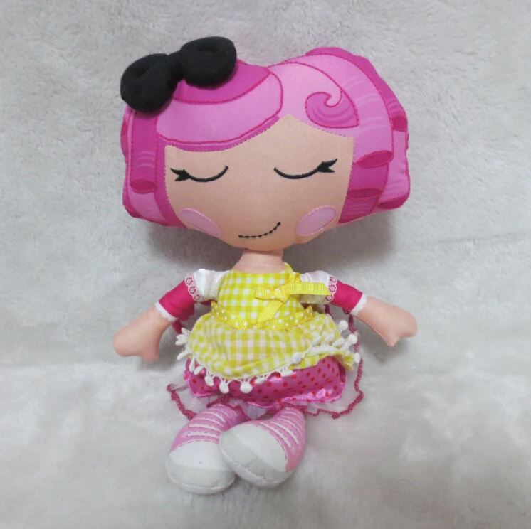 MGA Lalaloopsy Plush Doll 32cm Crumbs Sugar Cookie Could Talk Pull ...