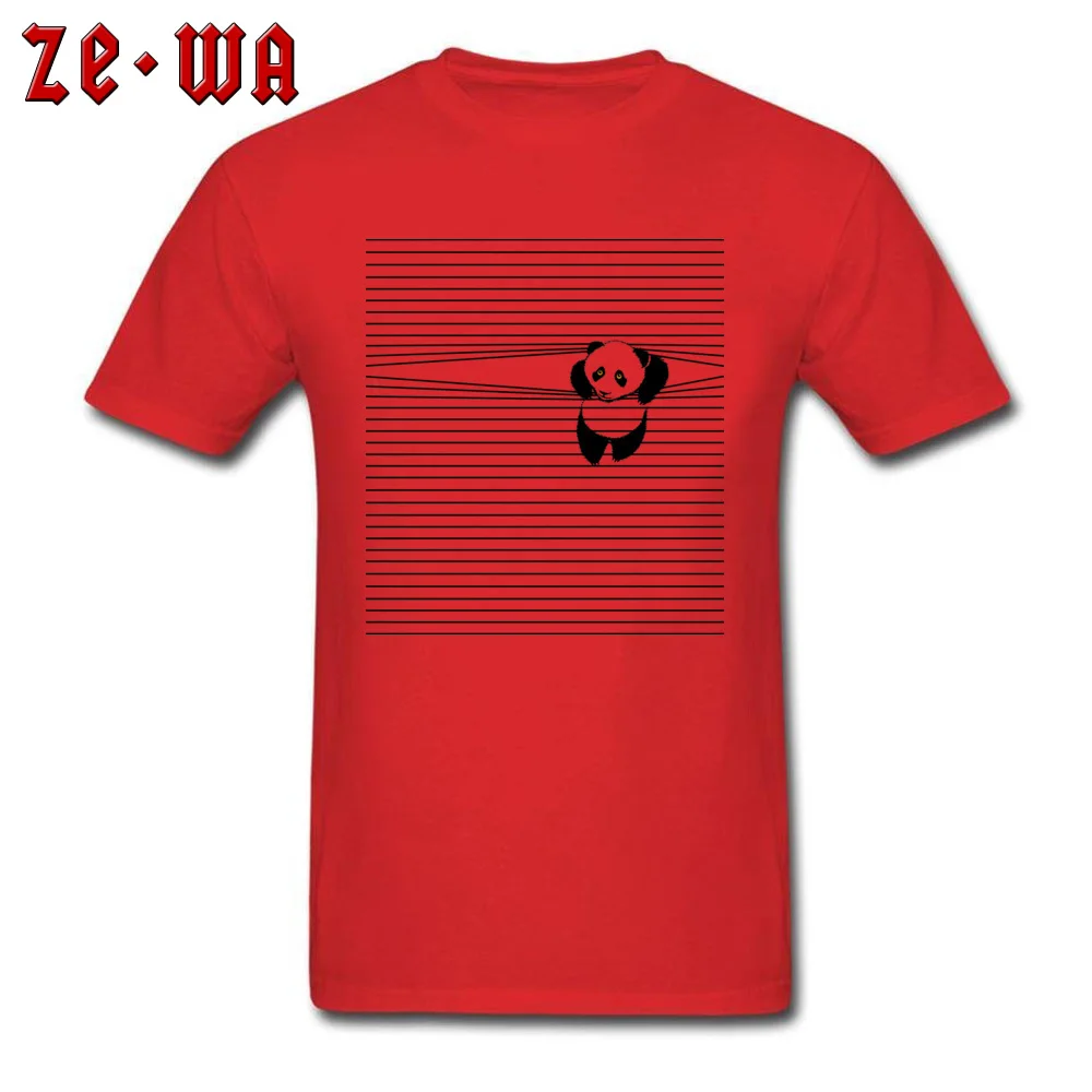 panda climb Tops Shirt Prevalent Crewneck cosie Short Sleeve 100% Cotton Youth T Shirt Casual Clothing Shirt Free Shipping panda climb red