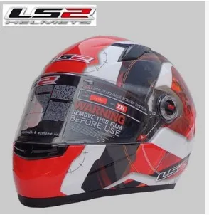 Genuine LS2 FF358 motorcycle helmet racing helmet upscale all winter helmet font b safety b font