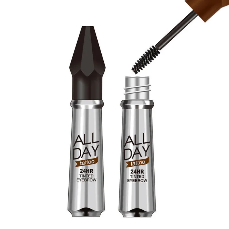 

2019new Eyebrow Makeup 4 Colors Tinted Eyebrow Cream Gel 3D Fiber Eyebrow Enhancer Waterproof Long Lasting Dye Eyebrow cream