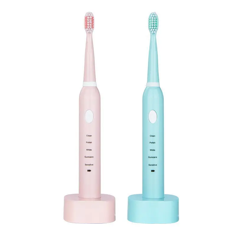 Sonic Electric Toothbrush Battery Operated With 4x Brush Heads Oral Hygiene Health Products Usb Rechargeable Toothbrush