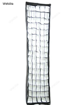 

20*90CM Rectangular Softbox/long box with grid Bowens Mount double soft light cloth and grille CD50 T11