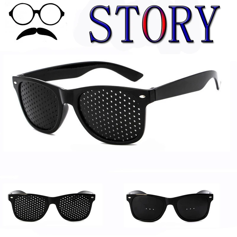 Men Women Pin hole Sunglasses Vision Care Eye Exercise Eyesight