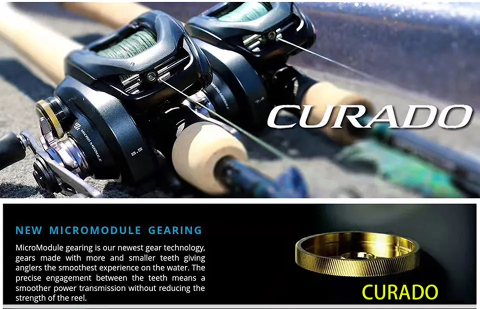 SHIMANO CURADO DC Рыболовная Катушка Baitcaster 6,2: 1/7. 4:1/8,5: 1 6+ 1BB 5 кг силовая I-DC4 система сила тела Гладкий светильник baitcasing