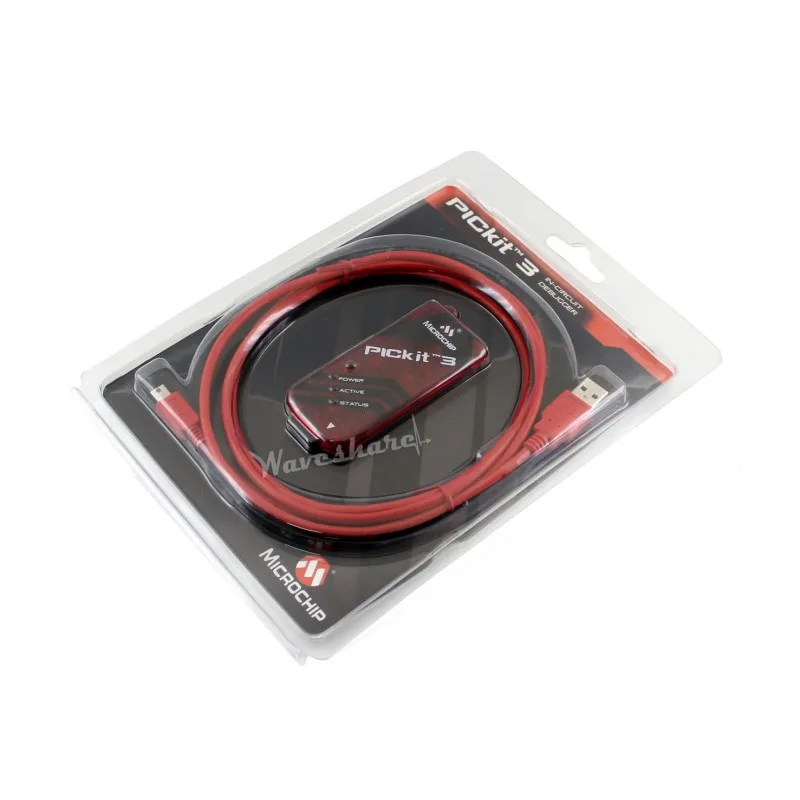 

Parts 3pcs/lot PIC Programmer Original MPLAB PICkit 3 In-Circuit PIC Programer Debugger USB for PIC and dsPIC Flash Chips Pic Ki