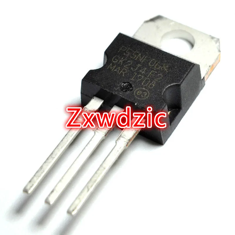 

10PCS STP55NF06 TO-220 P55NF06 TO220 55NF06 new