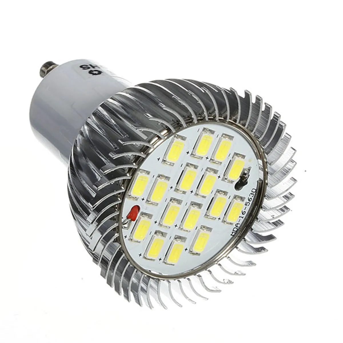 1x 10x GU10 7 Вт 640LM 16 Светодиодный 5630 SMD энергосберегающая прожекторная лампа домашняя