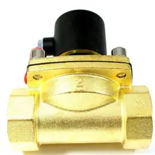 Высокое качество 2 шт./лот 2 ''цинковый сплав латунь воды Соленоидный клапан 8Bar давление DC12V или DC24V