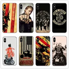 Чехол для телефона с американским ТВ сынами анархии, задняя крышка из поликарбоната для iPhone 45 SE 6 Plus 7plus 8 Plus X XS XSMAX XR fundas coque capa