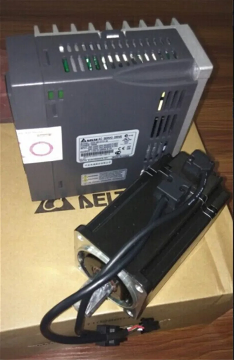 ECMA-C20602SS + ASD-B2-0221-B 200w 3000rpm 0.64N.m ASDA-B2 AC Серводвигатель с 3m мощностью и кабелем датчика