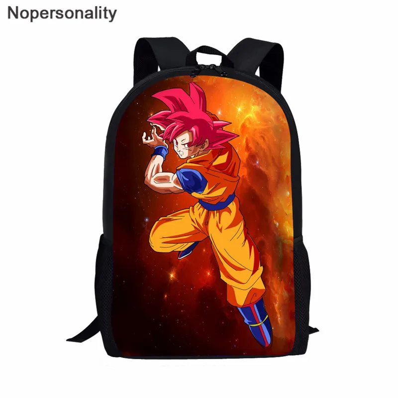 Школьная сумка Goku Z Vegeta, супер Saiyain, детский рюкзак для маленьких мальчиков и девочек, школьная сумка для подростков, Moachilas - Цвет: L5464C