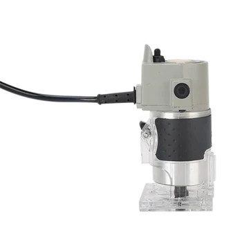 

Us Plug,110V Electric Trimmer Hand Wood Router Trimming Cutting Carving Machine Woodworking Laminator Tool