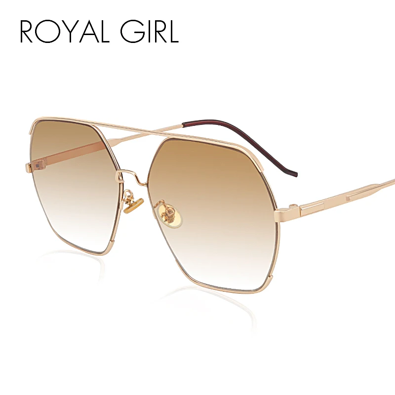 Женские дизайнерские солнцезащитные очки ROYAL GIRL Винтажные Солнцезащитные с