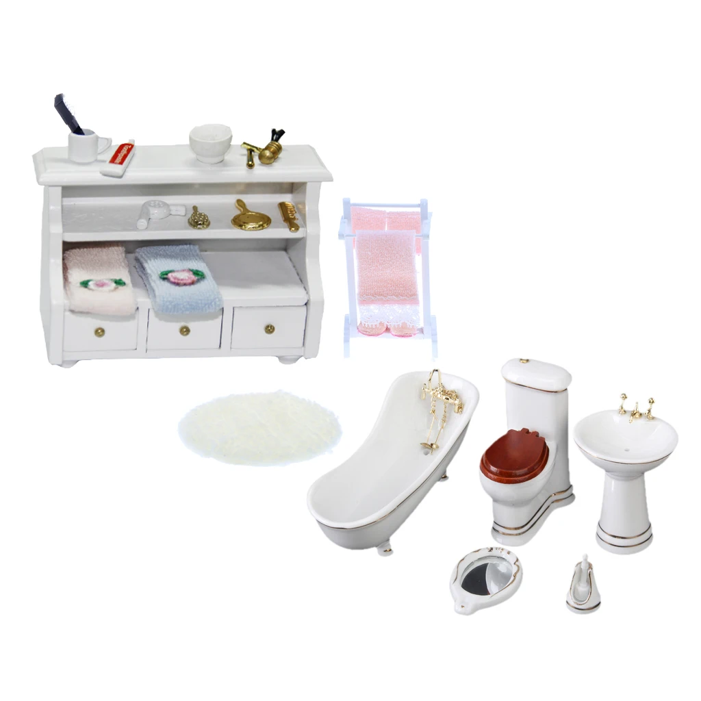 miniature bathroom accessories