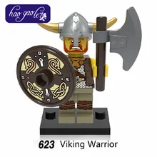 XH 623 300 шт. Супер Герои Викинг средневековый Египетский воин варварские кирпичи фигурки строительные блоки детские подарочные игрушки
