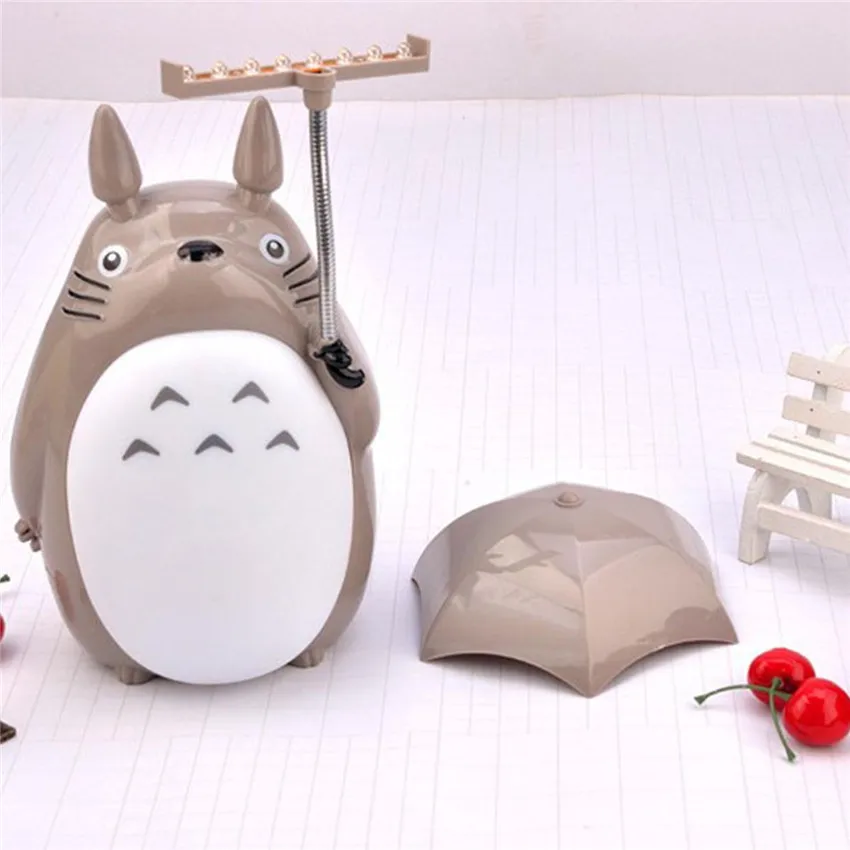 Kawaii мультфильм новинка USB Освещение Мой сосед Тоторо светодио дный LED ночник чтение настольные лампы для детей подарок домашний декор