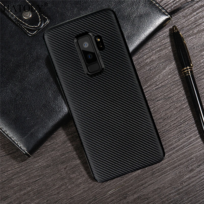 

sFor Cover Samsung Galaxy S9 Plus Case for Samsung Galaxy S9 Plus Soft Rubber Silicone Armor Phone Case for Samsung S9 Plus