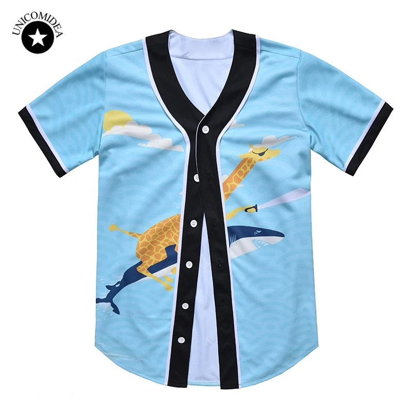 teal baseball jersey