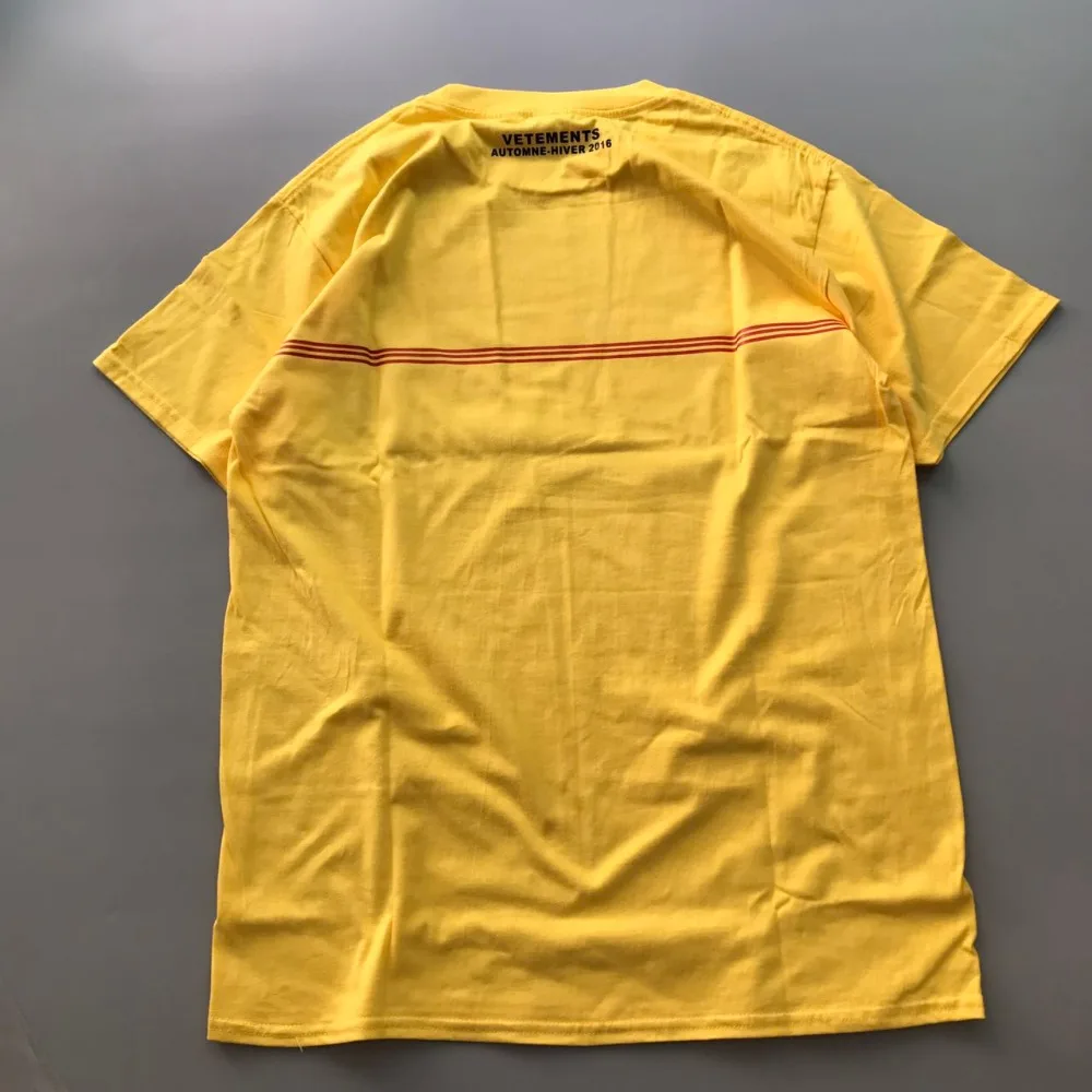 2018 Новинка Брендовое летнее платье моды в Париже Vetements воздушный транспорт DHL