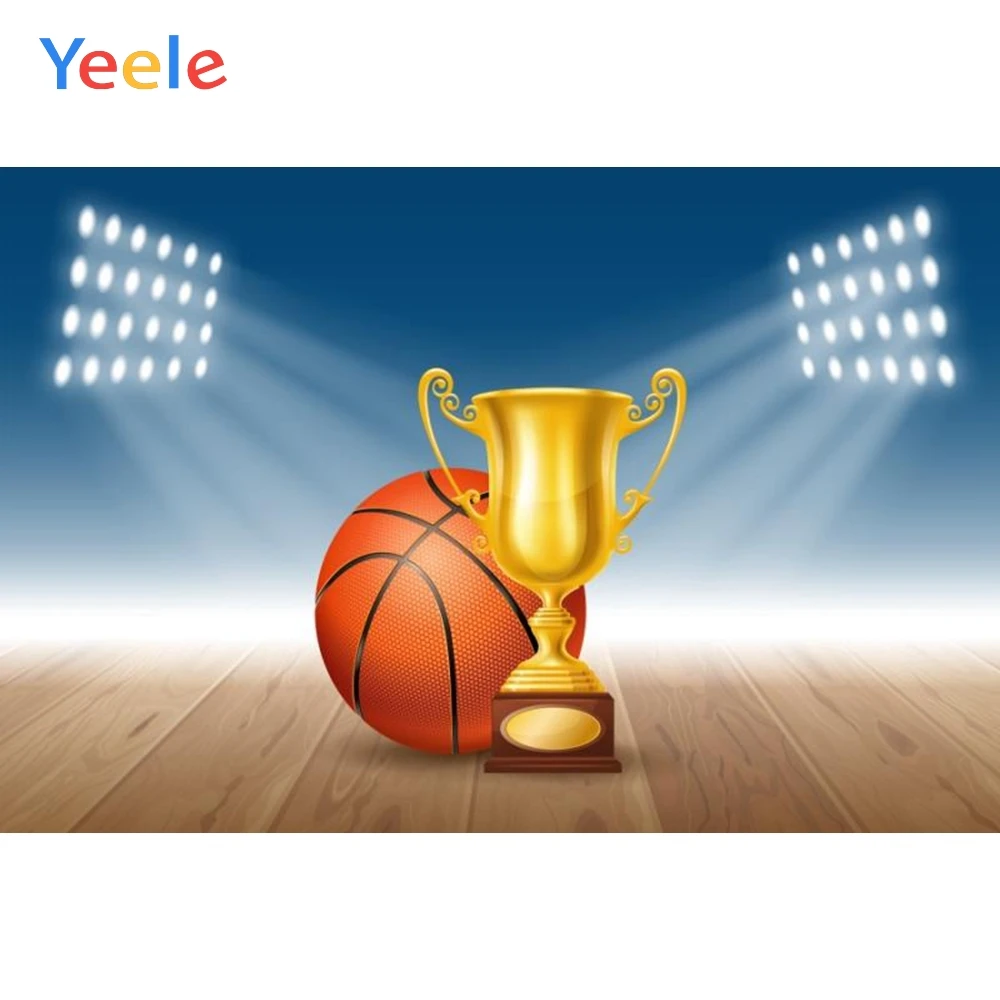 

Yeele Basketball Stage Light Chalice Golden Portrait Photography Backgrounds Customized Photographic Backdrops For Photo Studio