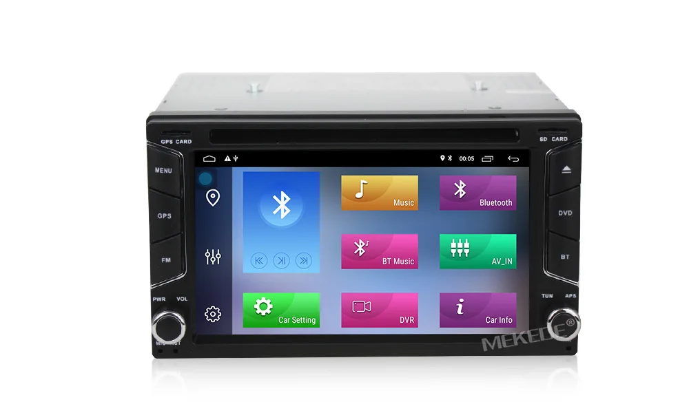 Акция! Mekede 2 ГБ+ 32 ГБ android 9,1 автомобильный Радио gps dvd-плеер для nissan v w toyota kia универсальная gps-навигация с WiFi BT