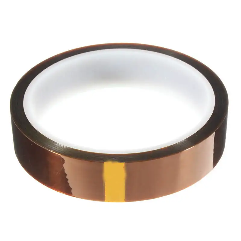 

33M High Temperature Heat Resistant Polyimide Single Side Adhesive Tape 3/5/8/10mm Solvent Resistance Antistatic Insulation Tape