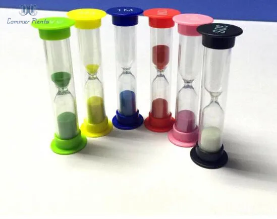 Set Clessidre A Sabbia - 5 Pezzi Da 3,5,10,15,30 Minuti | Timer Per Cucina, Gestione Tempo E Giochi