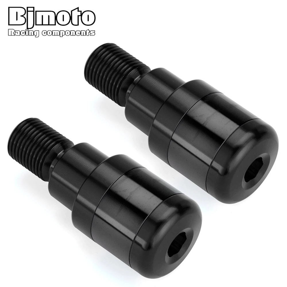 BJMOTO Motorcycle Handlebar Grip End CNC Handle Bar Ends Slider For Yamaha MT07 MT 09 MT-10 TMAX 500 T-MAX 530 X max 125/250/400 |