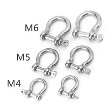 Горячая 2 шт уличный спасательный Паракорд браслеты якорь Скоба такелажная винтовая Скоба скоба