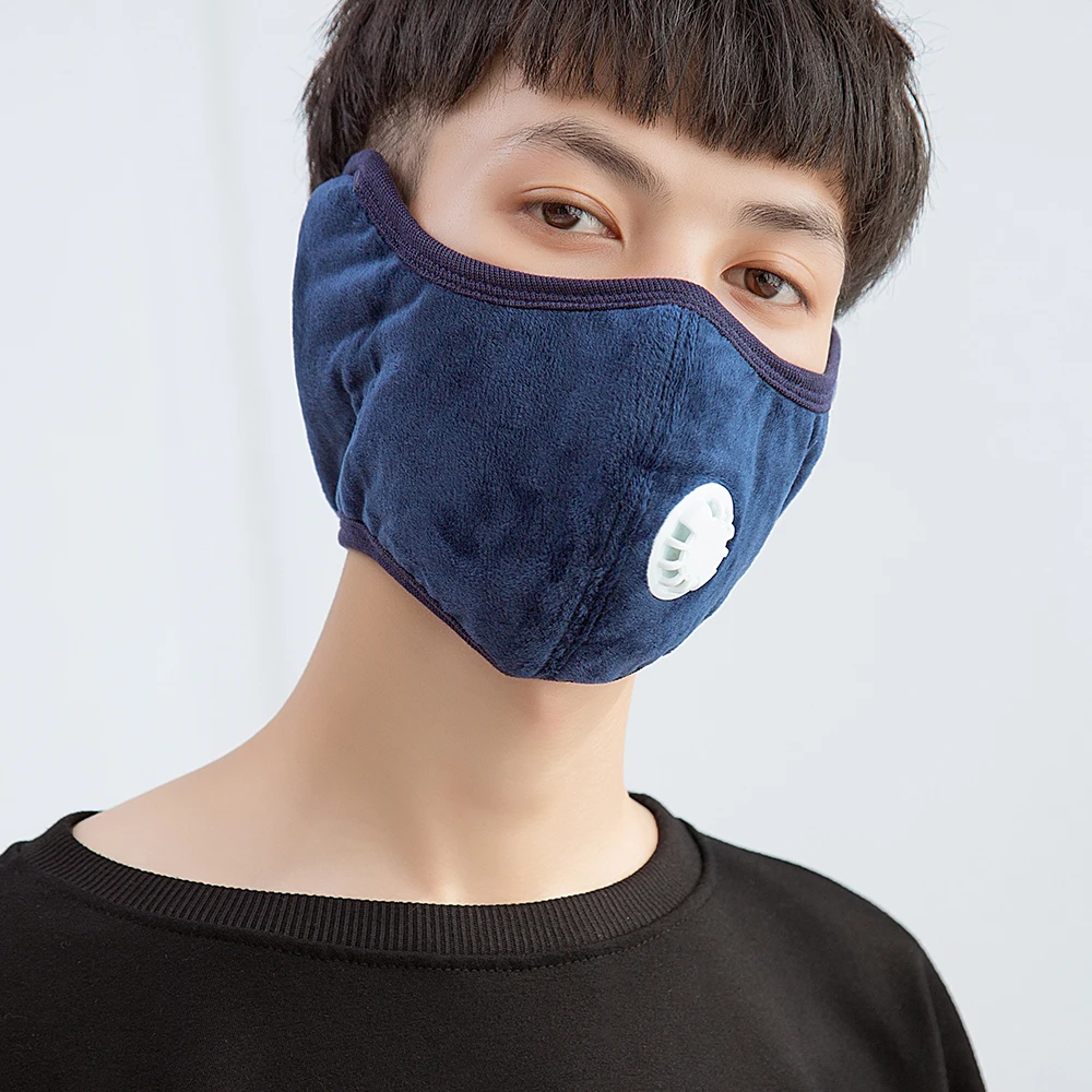 

Unisex Face Mask Cotton Mouth Mask Anti Pollution Dustproof Respirator Washable Reusable Mask For Smog/Allergy/Asthma/Cycling