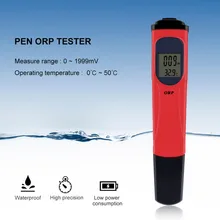 Yieryi ORP-169C ручка Цифровой ОВП Анализатор метр, 2 в 1 температура тестер Диапазон: 0~+/-1999мв, Точность:+/-5мв