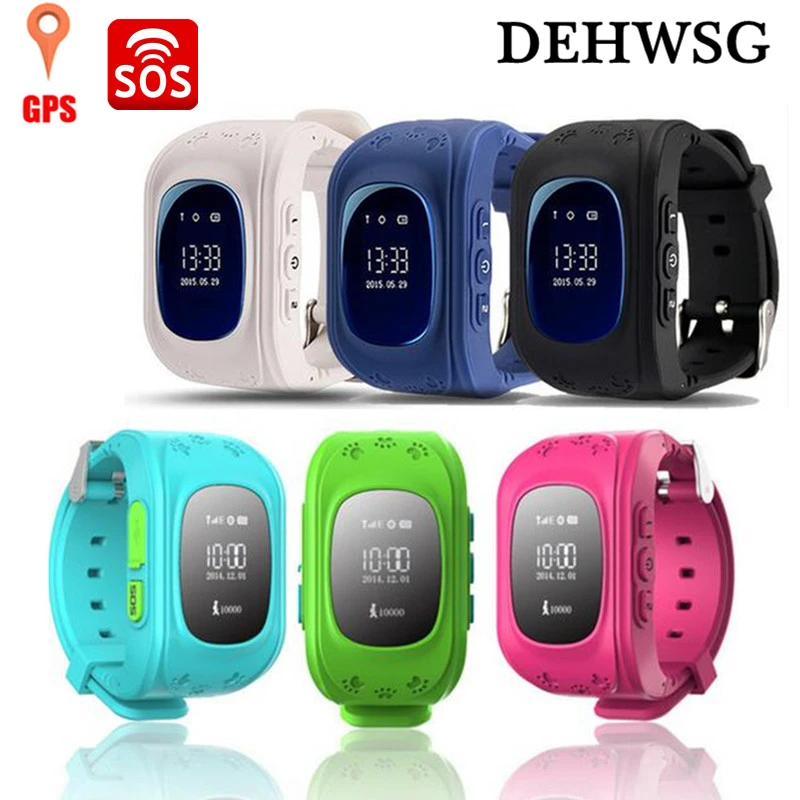 

DEHWSG Original Anti Lost Q50 Child GPS Tracker SOS Smart Monitoring Positioning Phone Kid GPS Baby Watch Compatible IOS Android