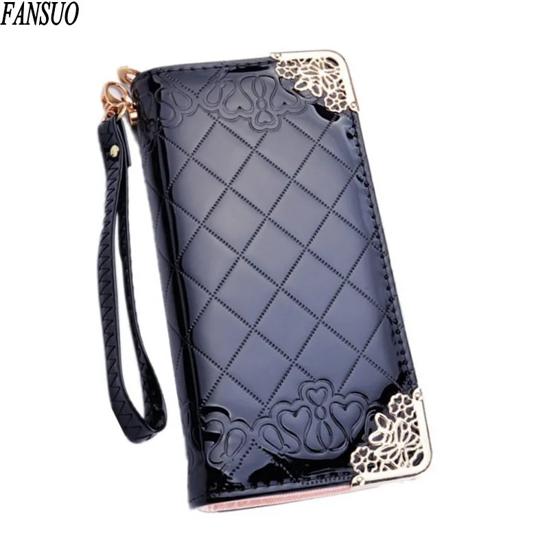 

Fashion Brand Designer Credit Card Holder Women 's Long Section Wallets/Purse Large Capacity Zipper Clutch Mobile Phone Package