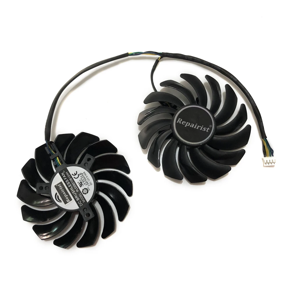 Кулер для видеокарты MSI RX 470 570 85 мм PLD09210S12HH PLD09210B12HH RX470 RX570 VGA GPU | Компьютеры и офис