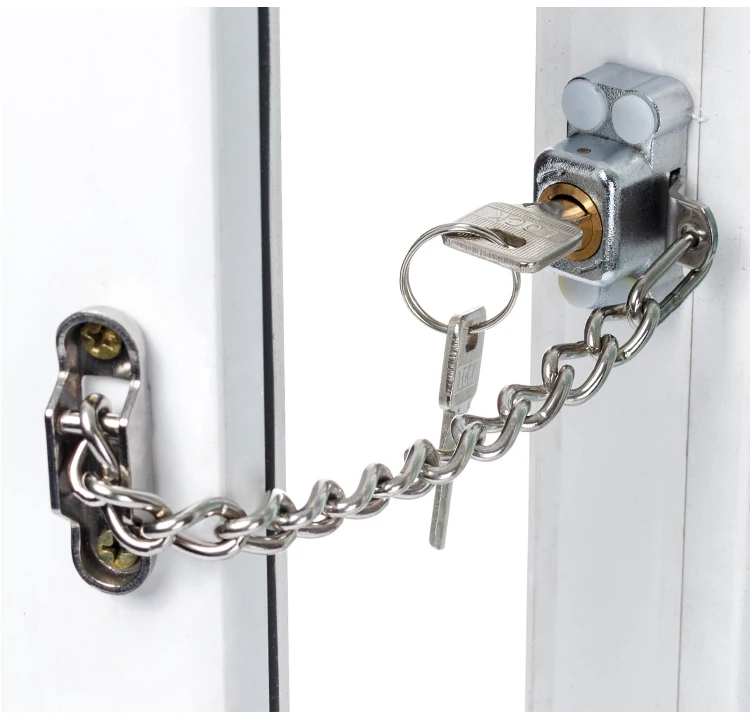 

gate window door rolling shutter chain mini lock child home safety lock